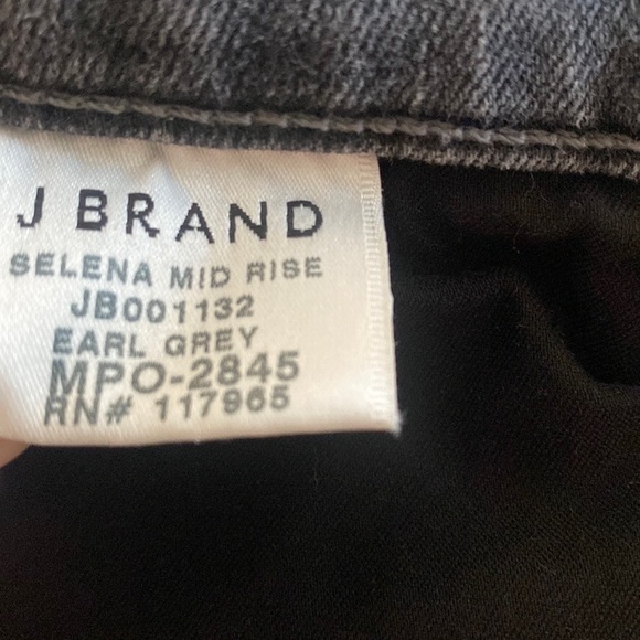 J Brand Selena Crop Bootcut Size 25 Earl Grey Released Hem Cropped Flare - Picture 7 of 11